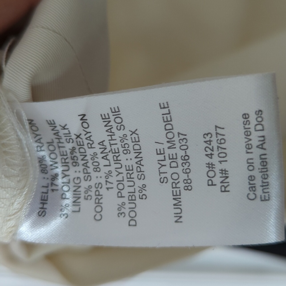 Stunning silk lined black and white dress - Picture 5 of 6